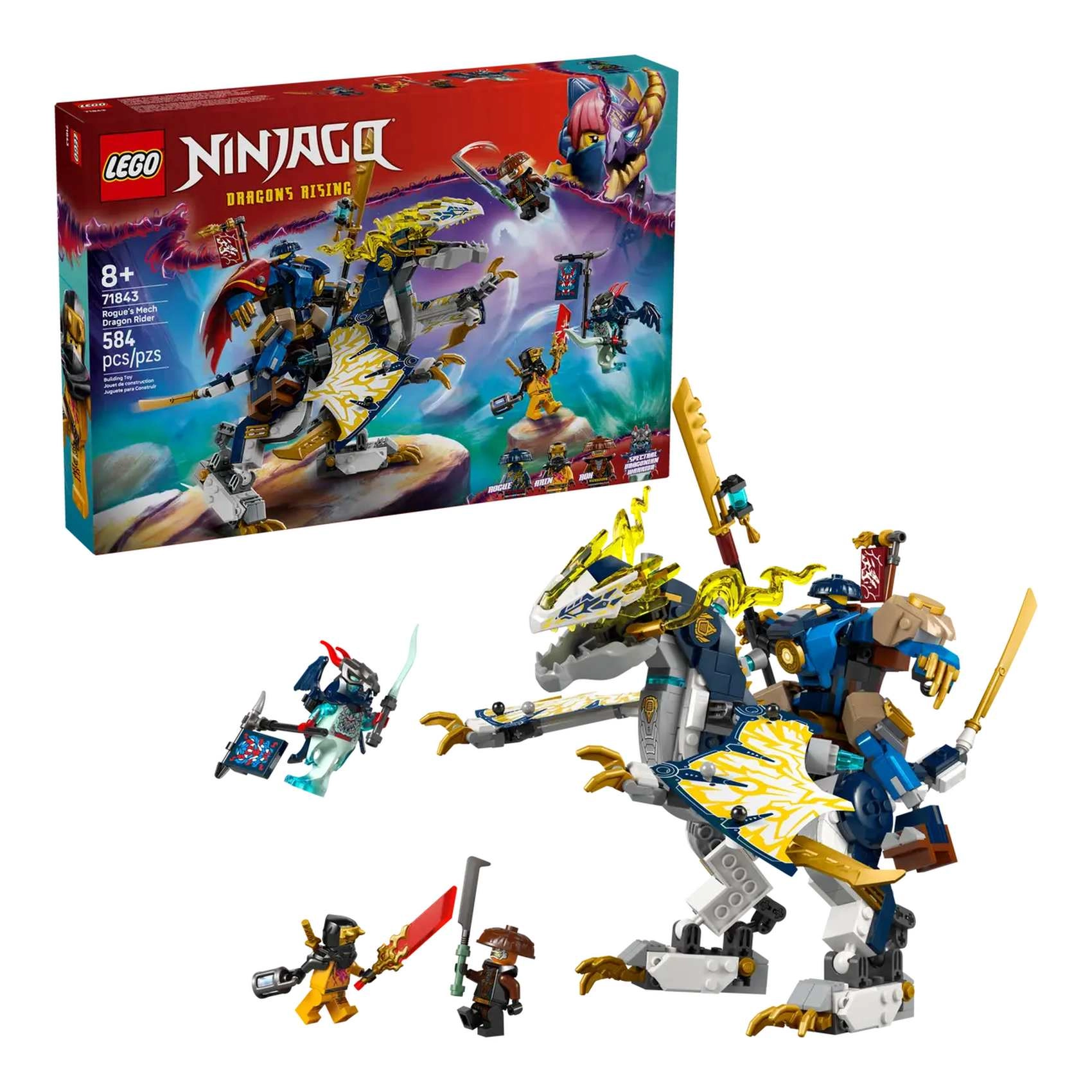 NINJAGO Rogue's Mech Dragon Rider (71843)