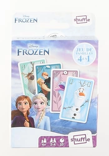 Game with 7 Frozen Families - French, Multilingual 4 years and up 33 cards