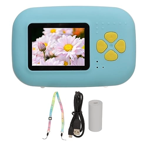 Instant Camera - 1080P 2 inch screen Grayscale printing