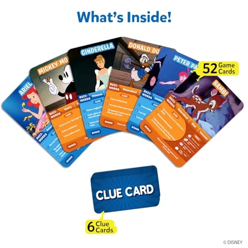 Guess in 10 Disney - Card Game