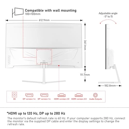 PC Computer Screen - FHD 1080p 27 Inch