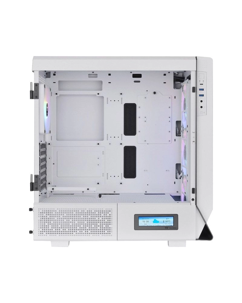 Ceres 500 TG ARGB - 3mm hinged tempered glass panel Mid Tower