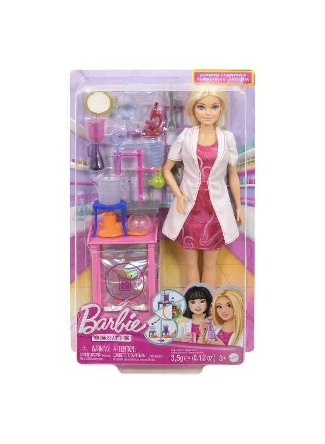 Feature Career Doll - Scientist Ages 3+