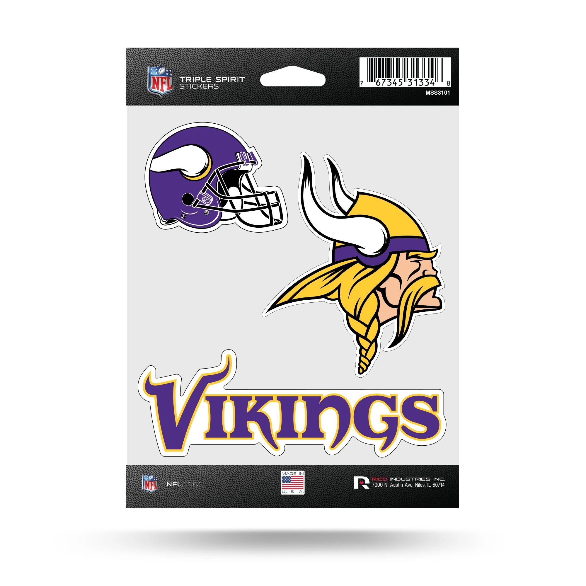 Rico Industries, Inc. Triple Spirit Stickers - 3