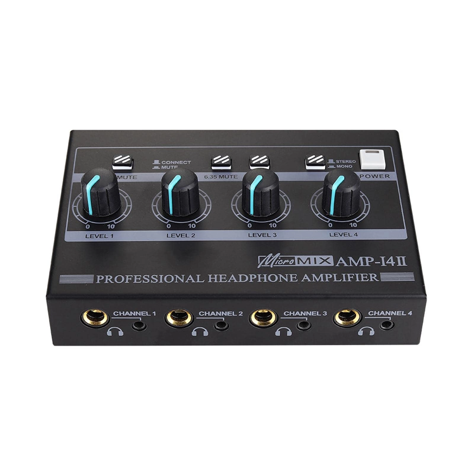 CLUB BOLLYWOOD Headphone Amplifier - Portable Compact RCA 6.35Mm 3.5Mm Input