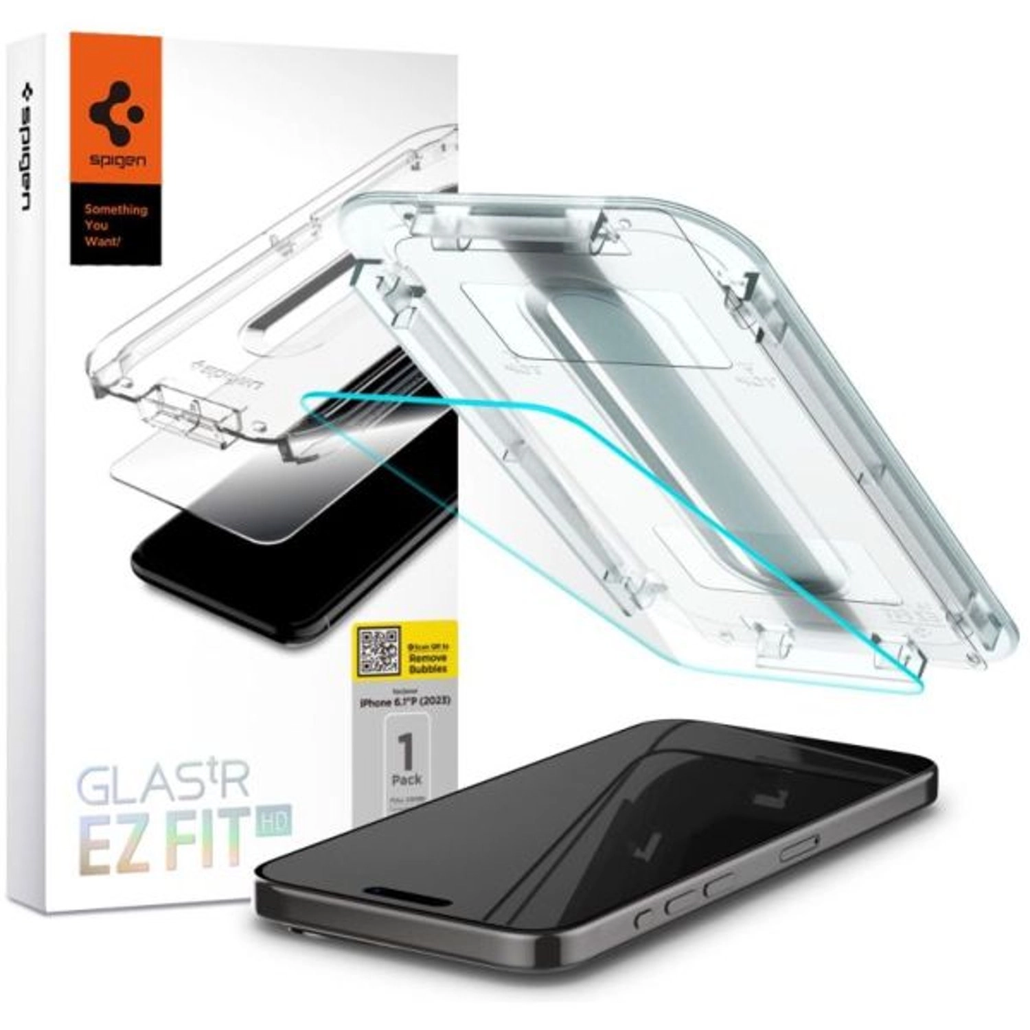 Clear HD Glass Screen Protector for iPhone 15 Pro