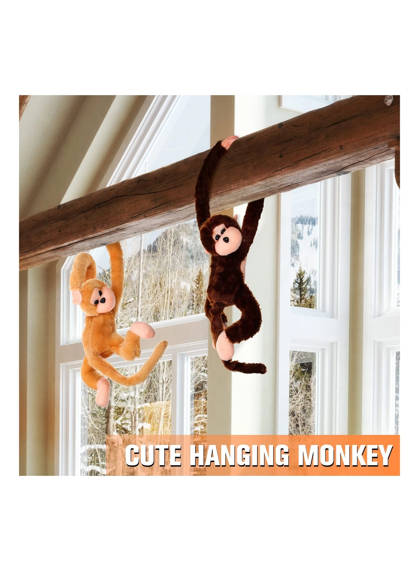 Hanging Monkey - 60 cm/23 inches Pack