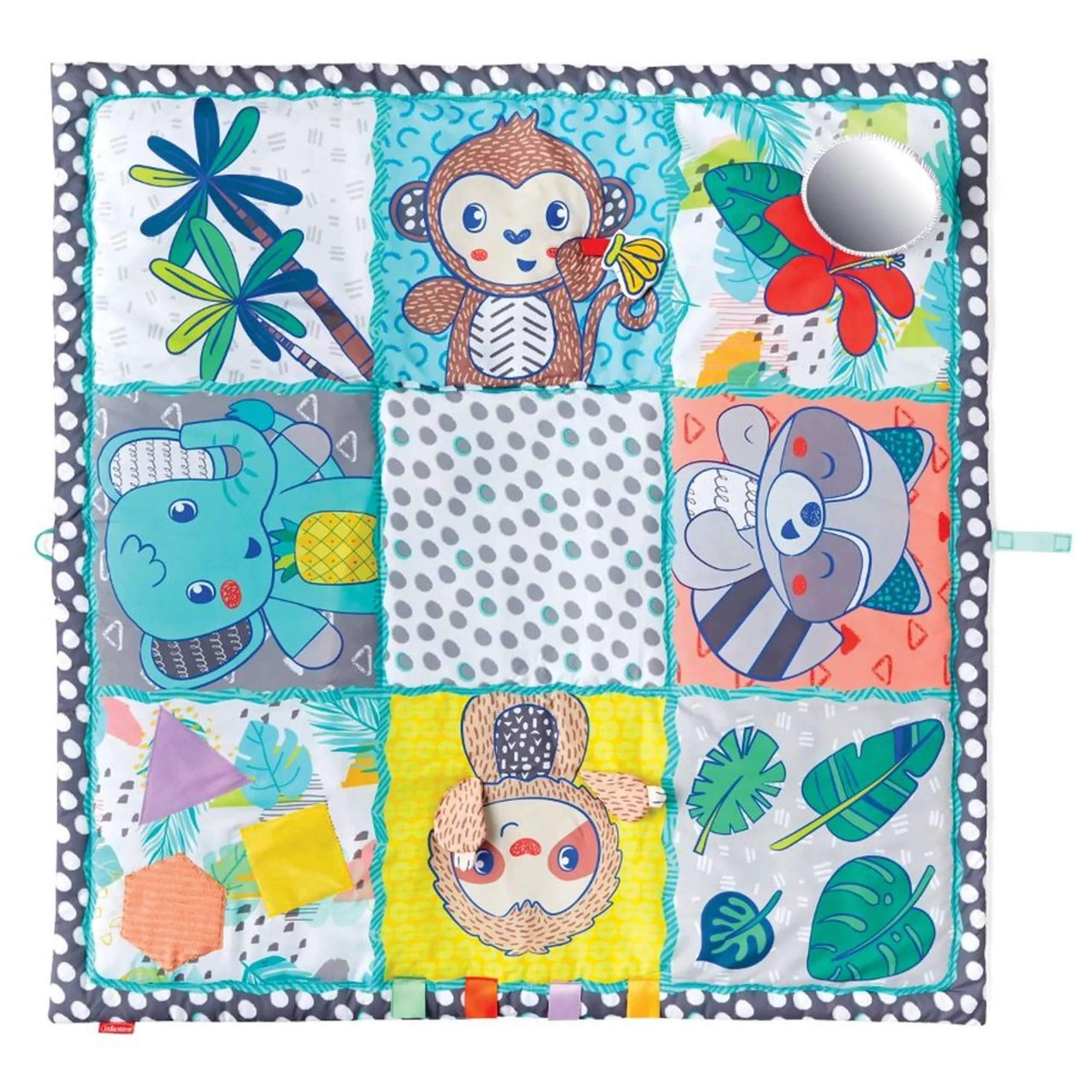 Infantino Giant Sensory Discovery Mat - Suitable for 0 to 12 mo