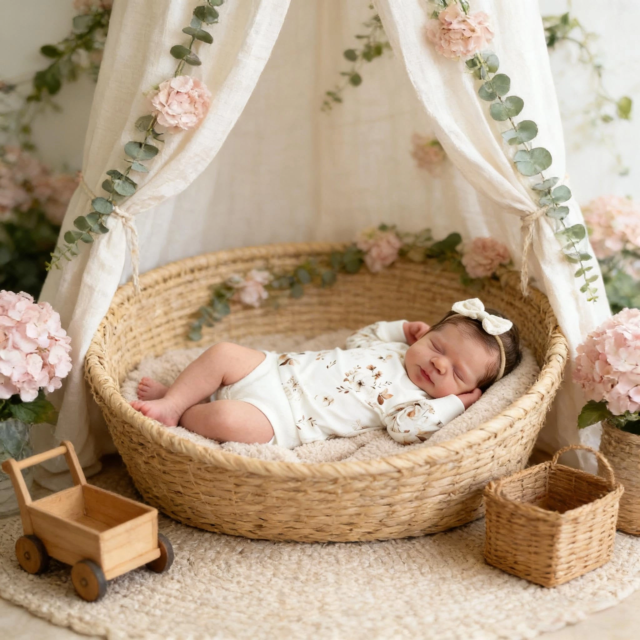 Reborn Baby Doll - 18 Inch Silicone Girl Sleeping Ages 3+