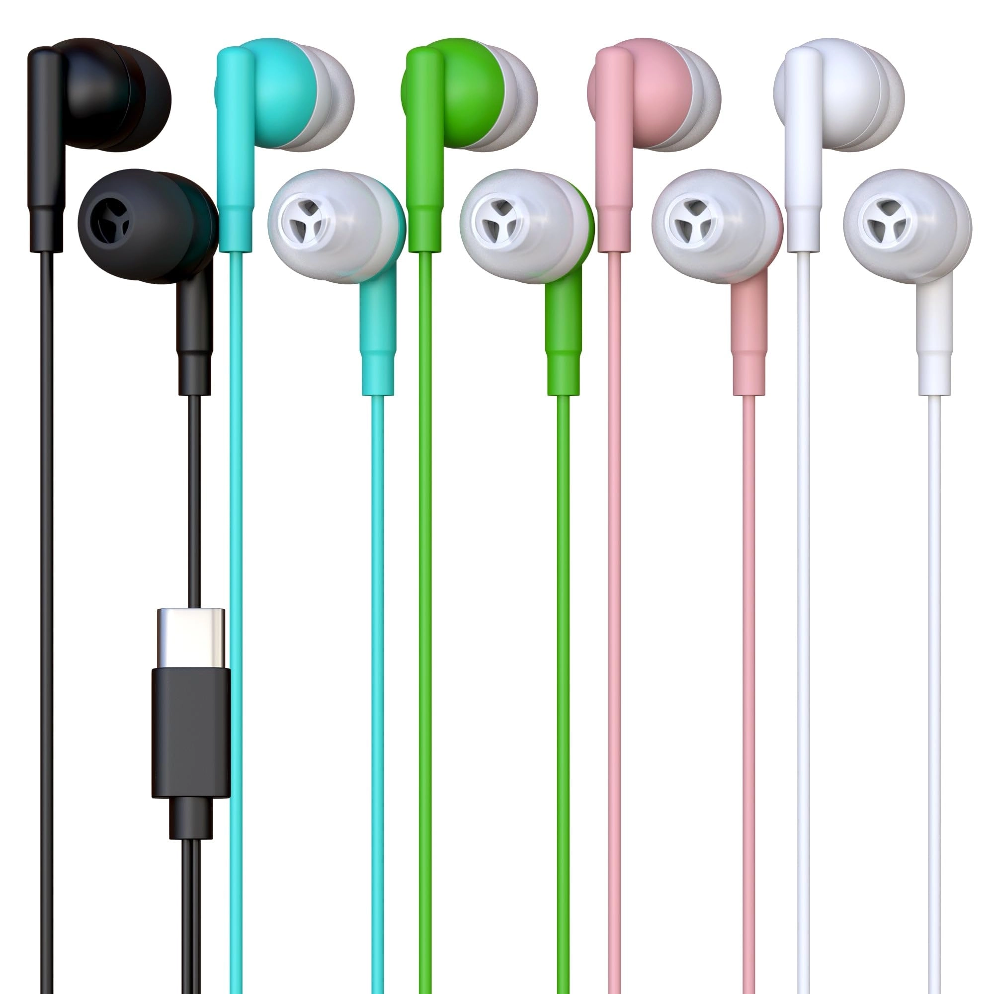 1BNUTX Wired Earbud 10 Pack