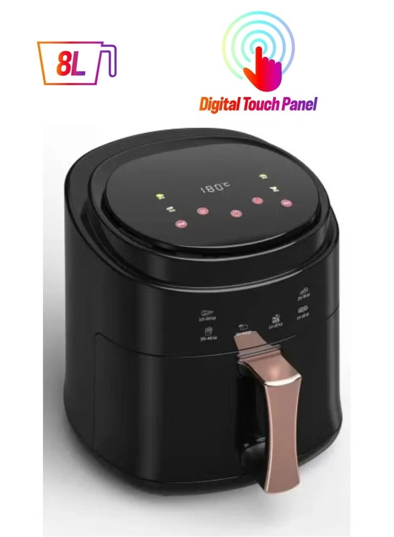 SILVERCREST Multifunctional Digital Touch Air Fryer 8L-3000W