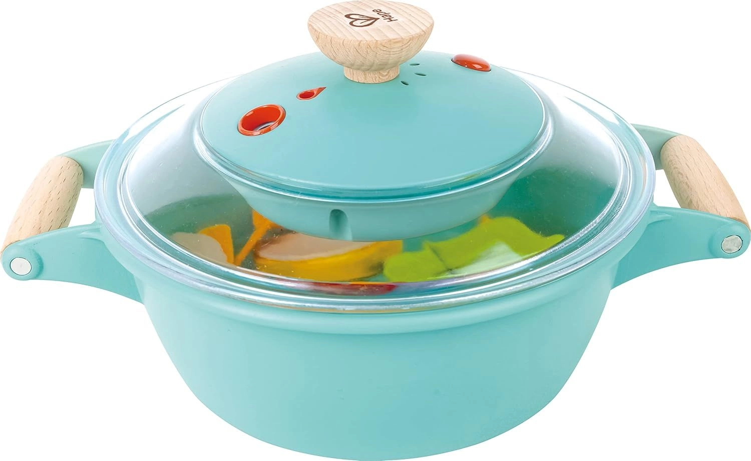 Little Chef Cooking And Steam Playset - Wooden (E3187)