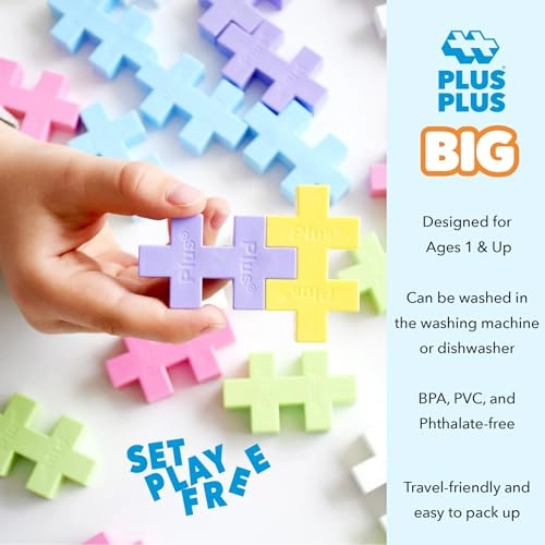 Big Open Play Set - Pastel Color Mix 100 pcs