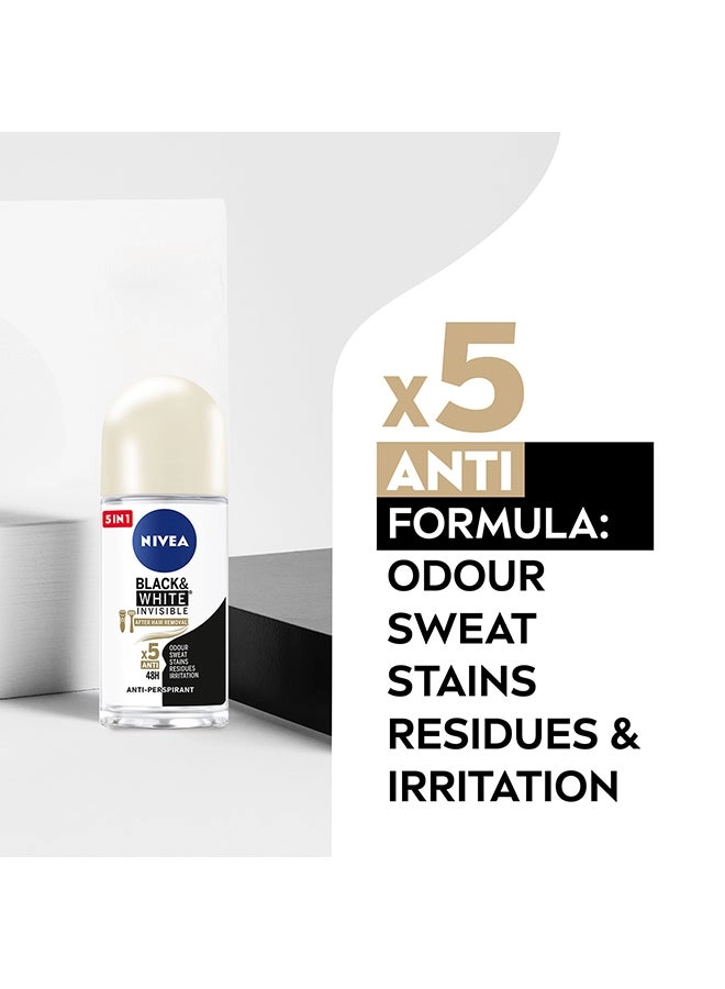 Invisible B&W Clean Roll On - 50 ml