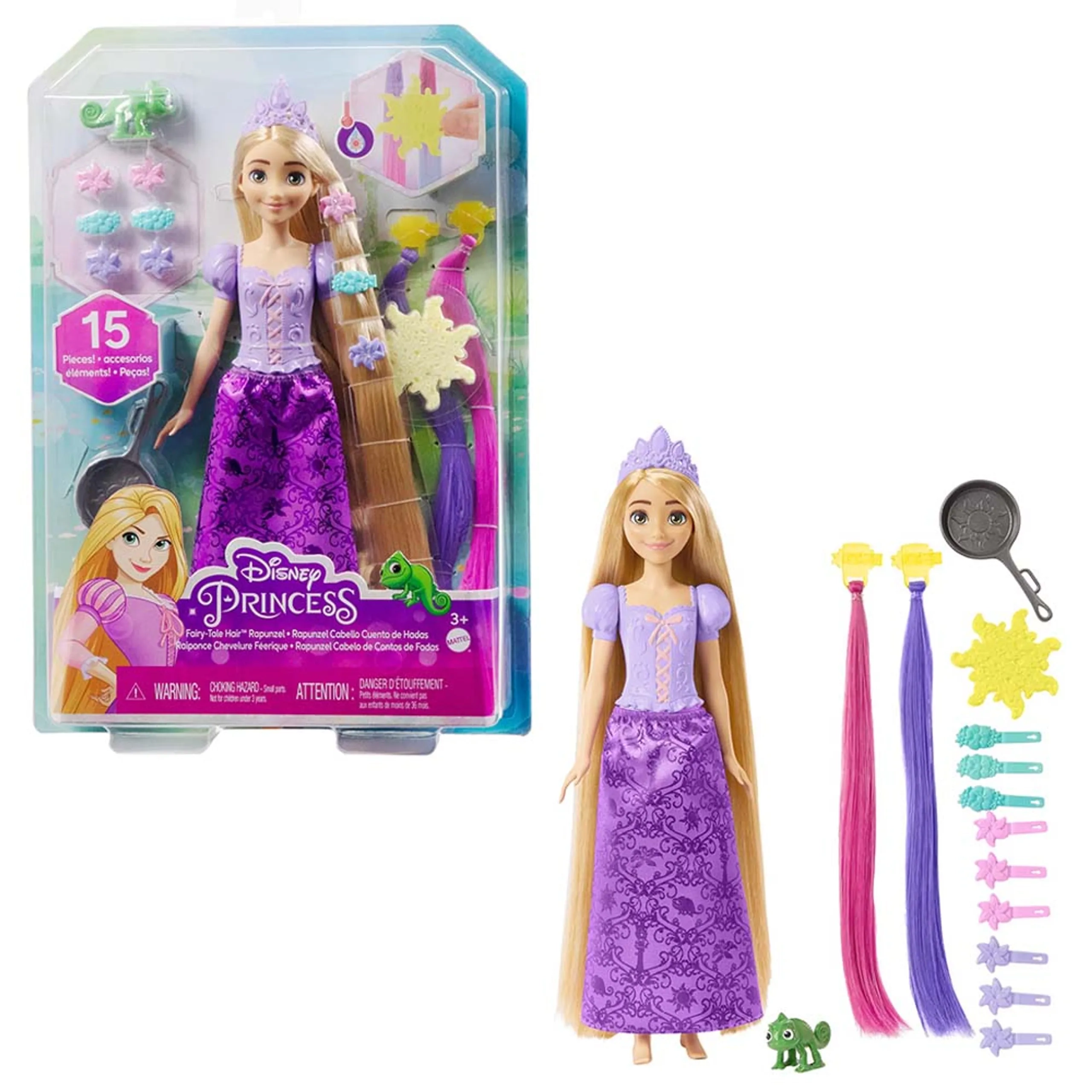 Rapunzel Doll - Fairy Tale Hair Includes Pascal