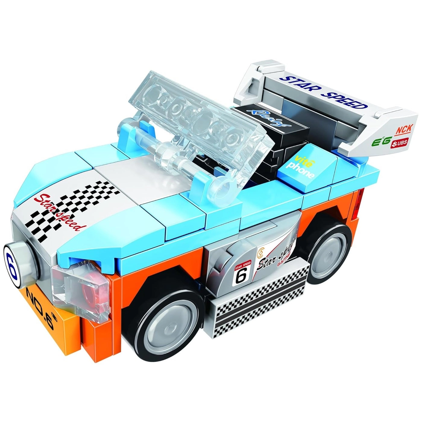 Speed Racing Cars Blast - 8-in-1 STEM