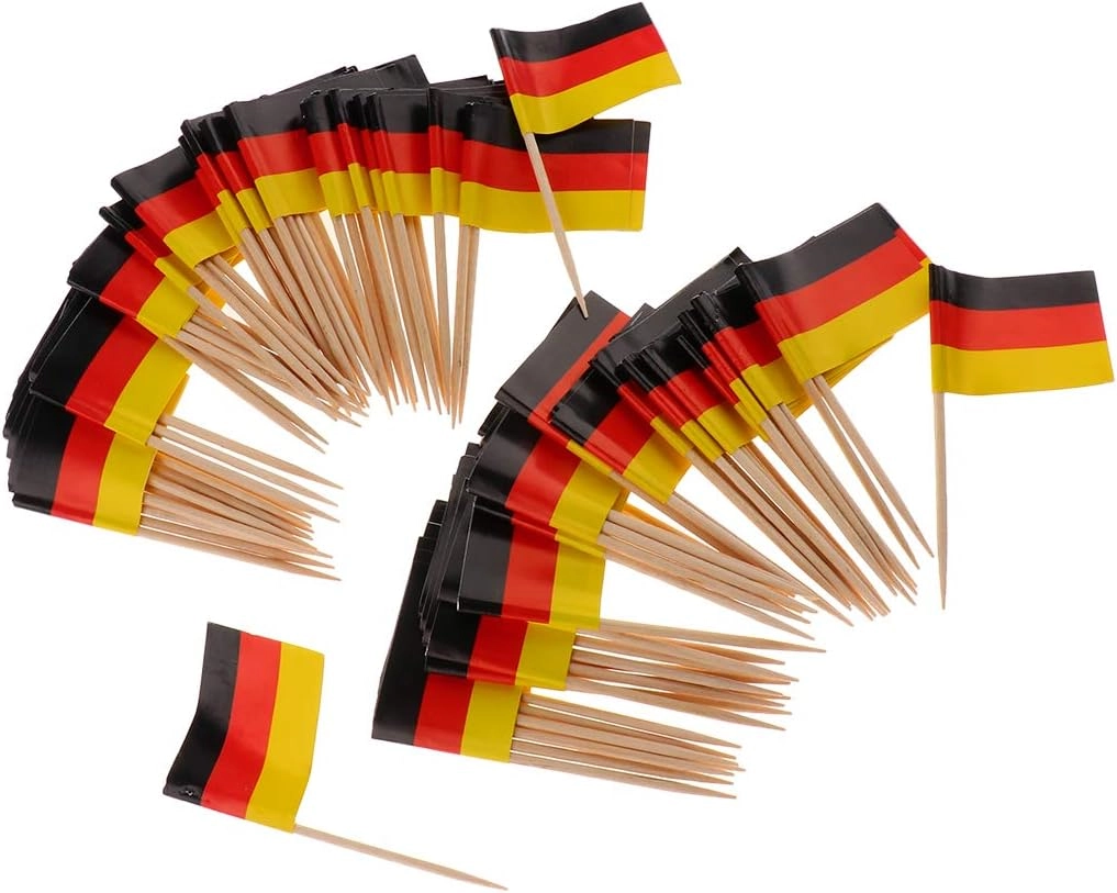 Flag Toothpicks - 100pcs wedding party birthday party