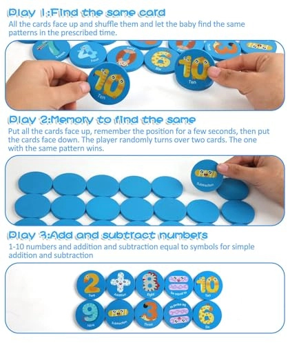 Memory Matching Game Dinosaur - 4 5 6 Years Old 24Pcs