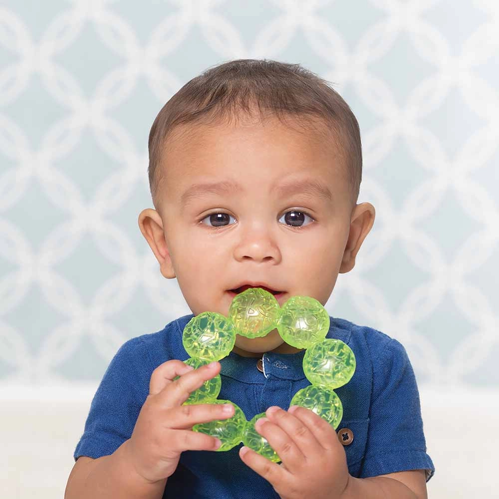 Water Teether - Green Suitable for 0 month and above