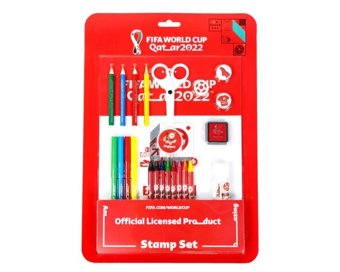 FIFA Country Stamp And Colour Set