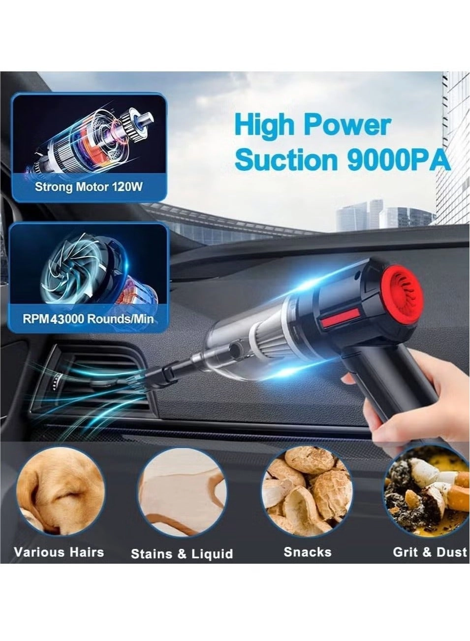 Cordless handheld Vacuum Cleaner