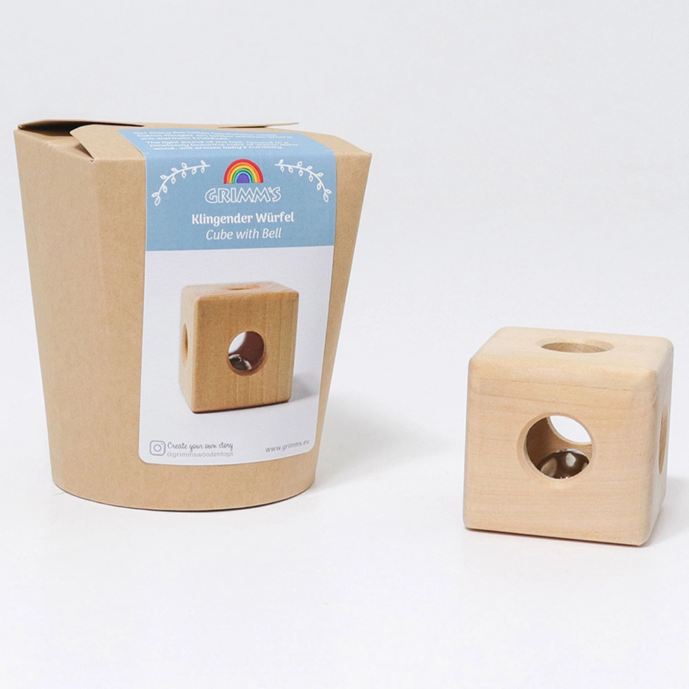 Cube With Bell - 0 month alder