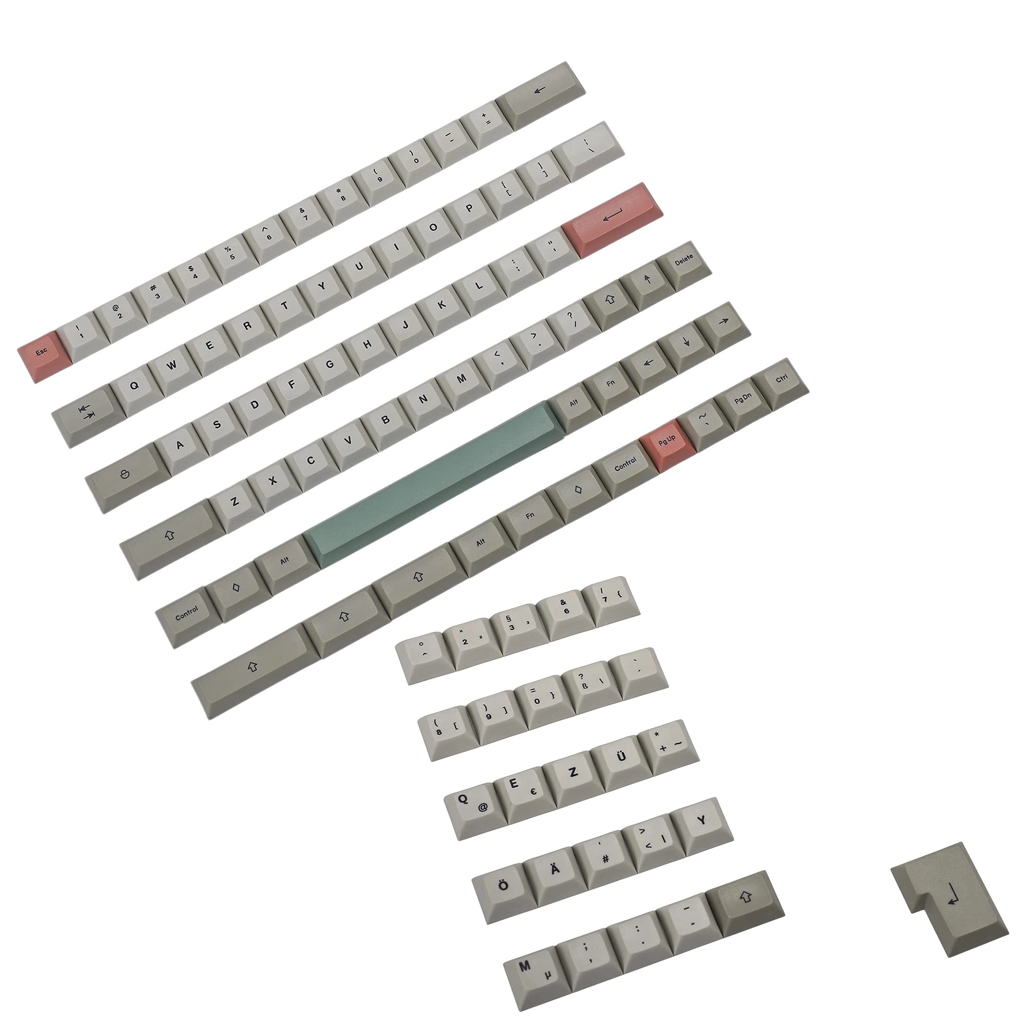 WPL 9009 Keycap Set - DE Wired