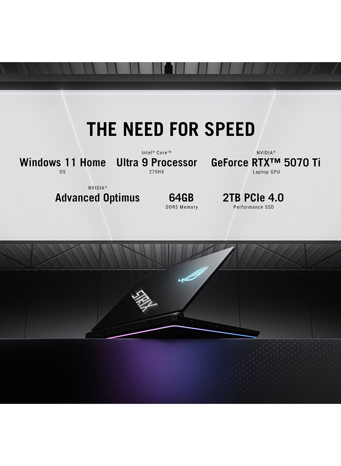 ROG Strix SCAR 18 G835LR - 18'' Core Ultra 9 275HX