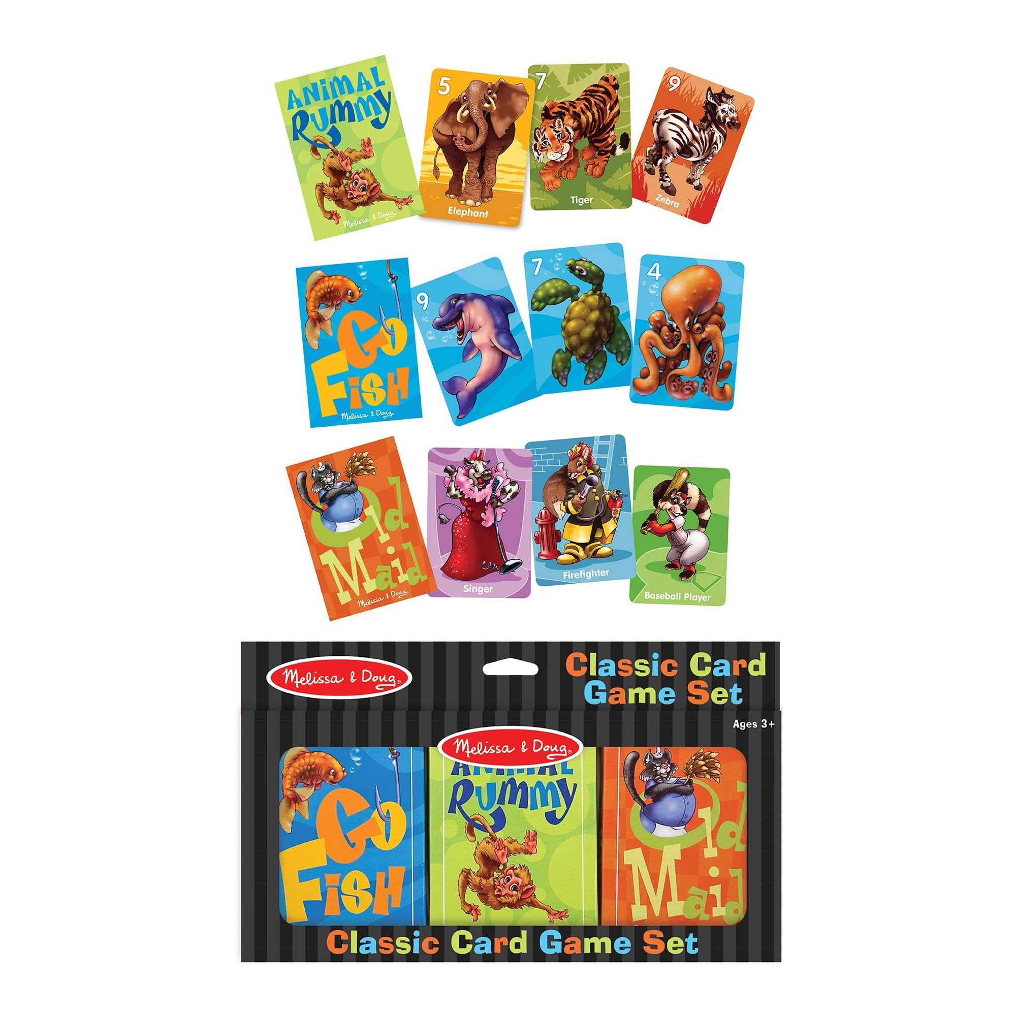 Melissa & Doug Classic Card Games Set - 36 months - 8 years 1 pieces