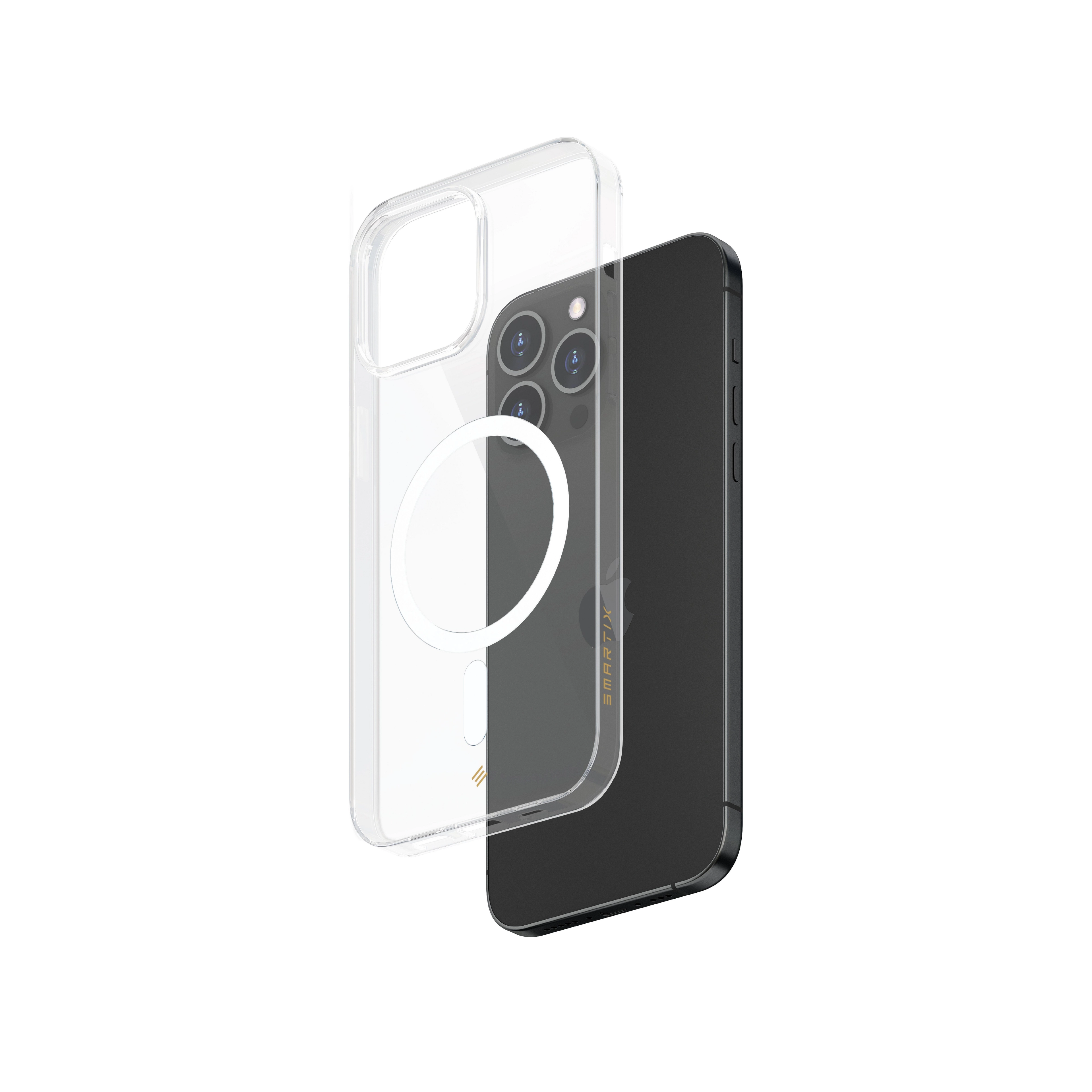Magnetic Clear Case for iPhone 16 Pro Max