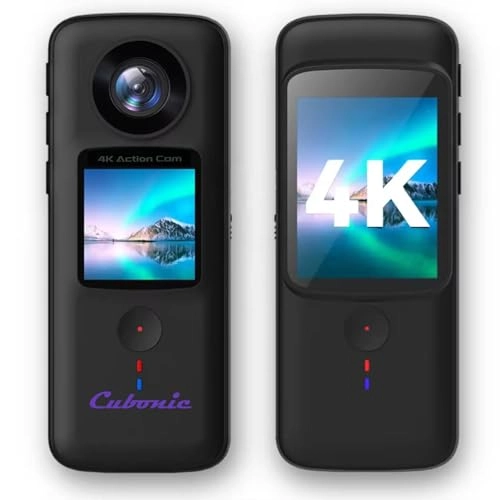 Dual Screen Hand-Held Action Camera - 4K 30FPS