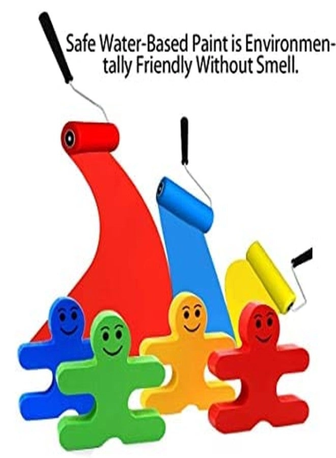 Rainbow Wood Interlocking Building Blocks - 11 pcs