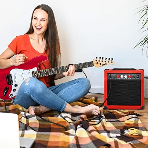 Electric Guitar Amp - 20W Headphone Jack Aux Input