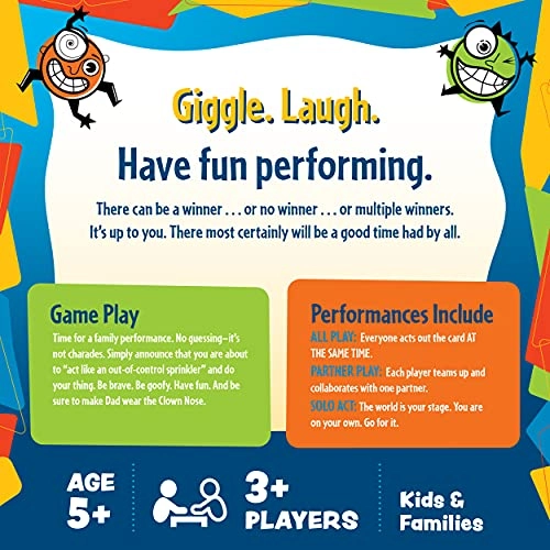 Don't Make Me Laugh - Party Game Families and Kids