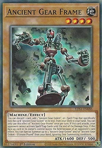 Yu-Gi-Oh! Ancient Gear Frame - LDS1-EN086 1st Edition