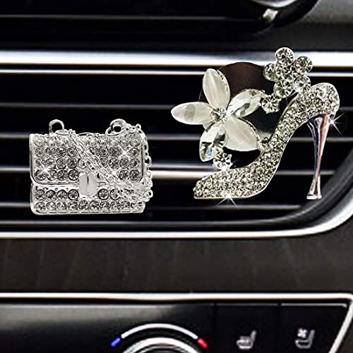 Car Air Vent Clip Charm - Silver High quality alloy
