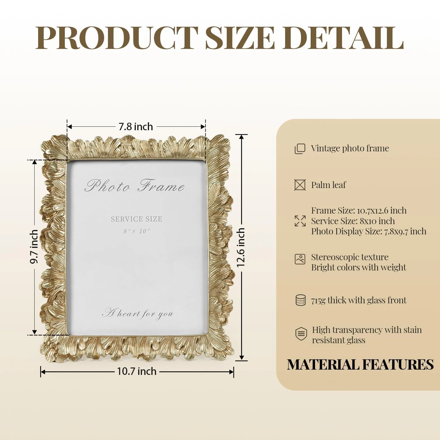 Picture Frame - 8x10 inches