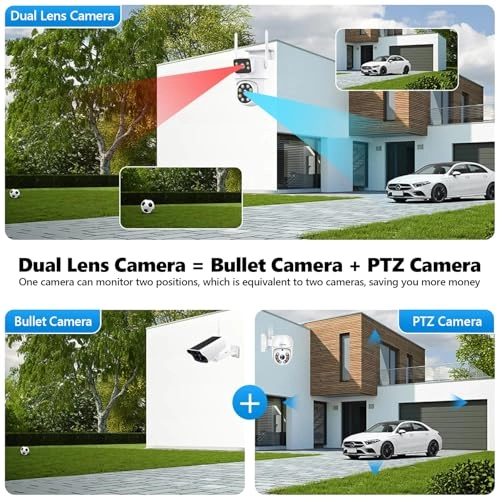 Wireless Security Camera System - 8pcs 16CH 4MP+4MP