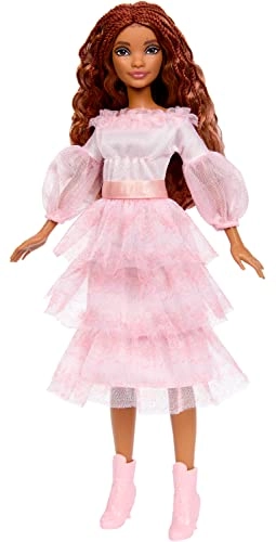 Ariel Fashion Doll - Red Hair Pink Dress Ages 3+