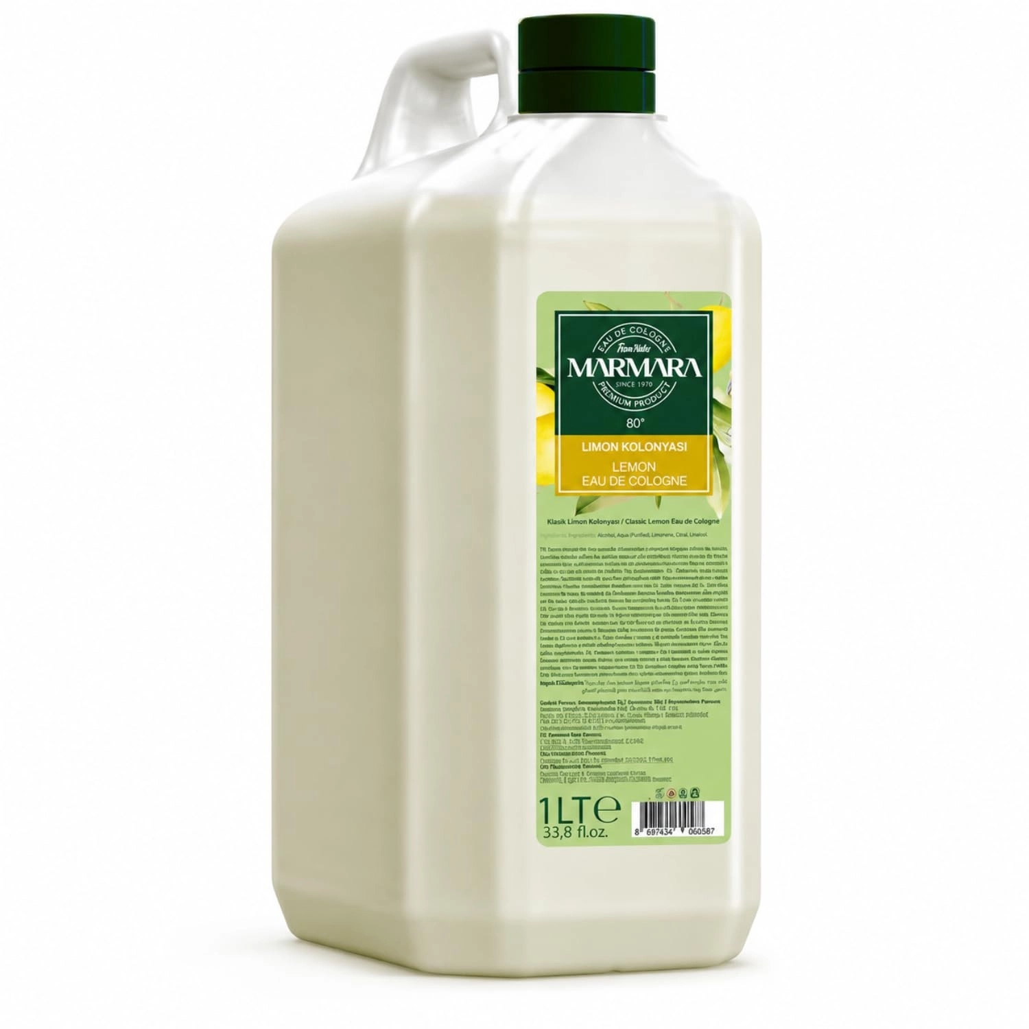 Marmara Beauty Kolonya Limone - 1000 Milliliters