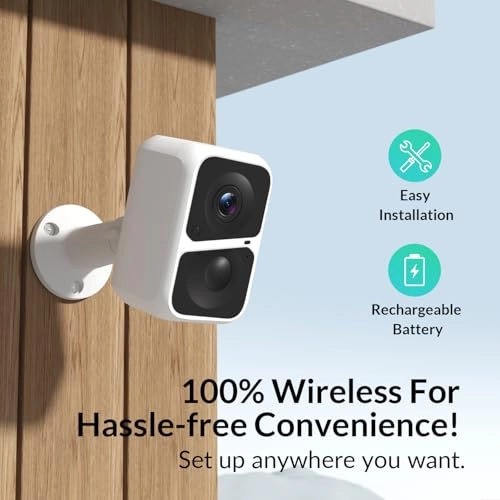 Wireless Security Camera 2K