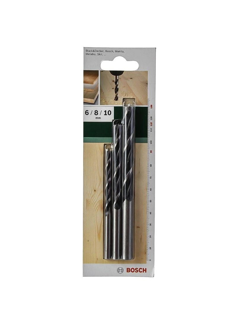 Wood Drill Bit Set - Set of 3