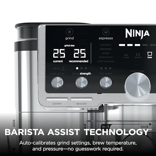 Luxe Caf Pro Series - ES701C Built-in Grinder Integrated Tamper