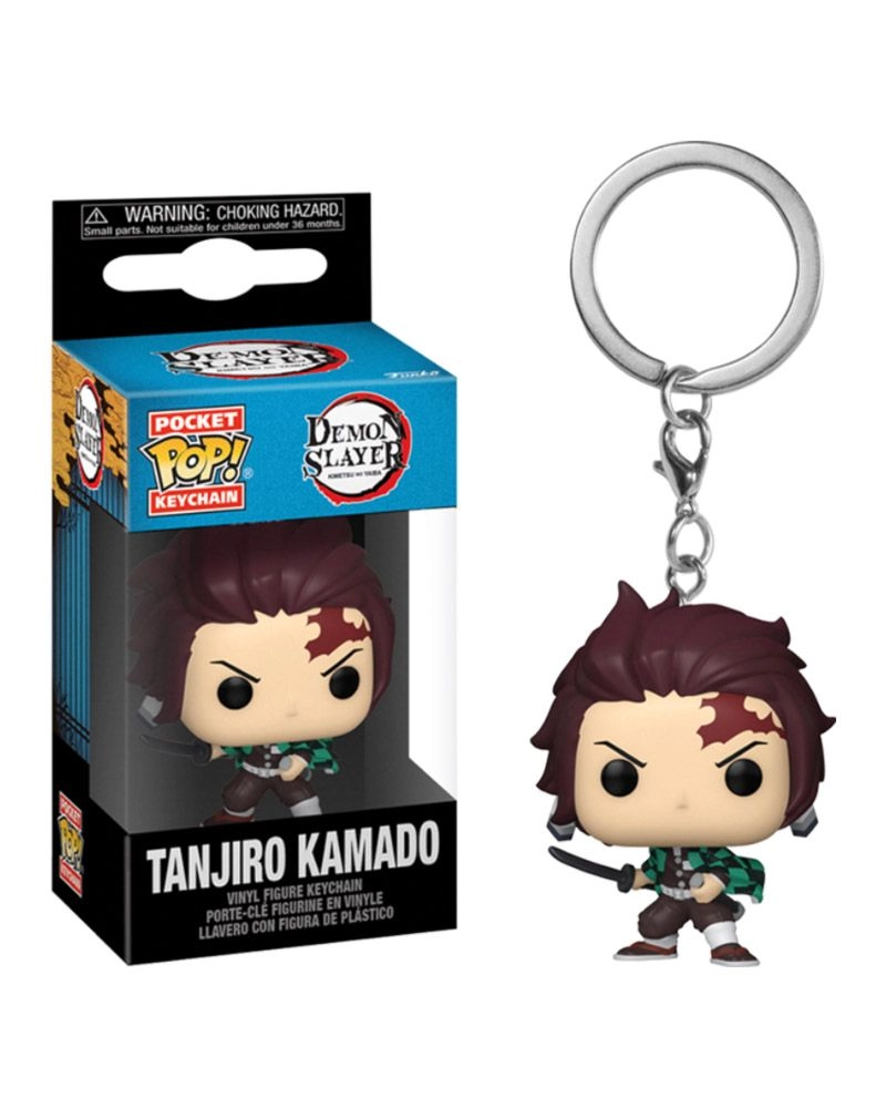 FUNKO Tanjiro Kamado - Demon Slayer - POP! Pocket Vinyl Keychain