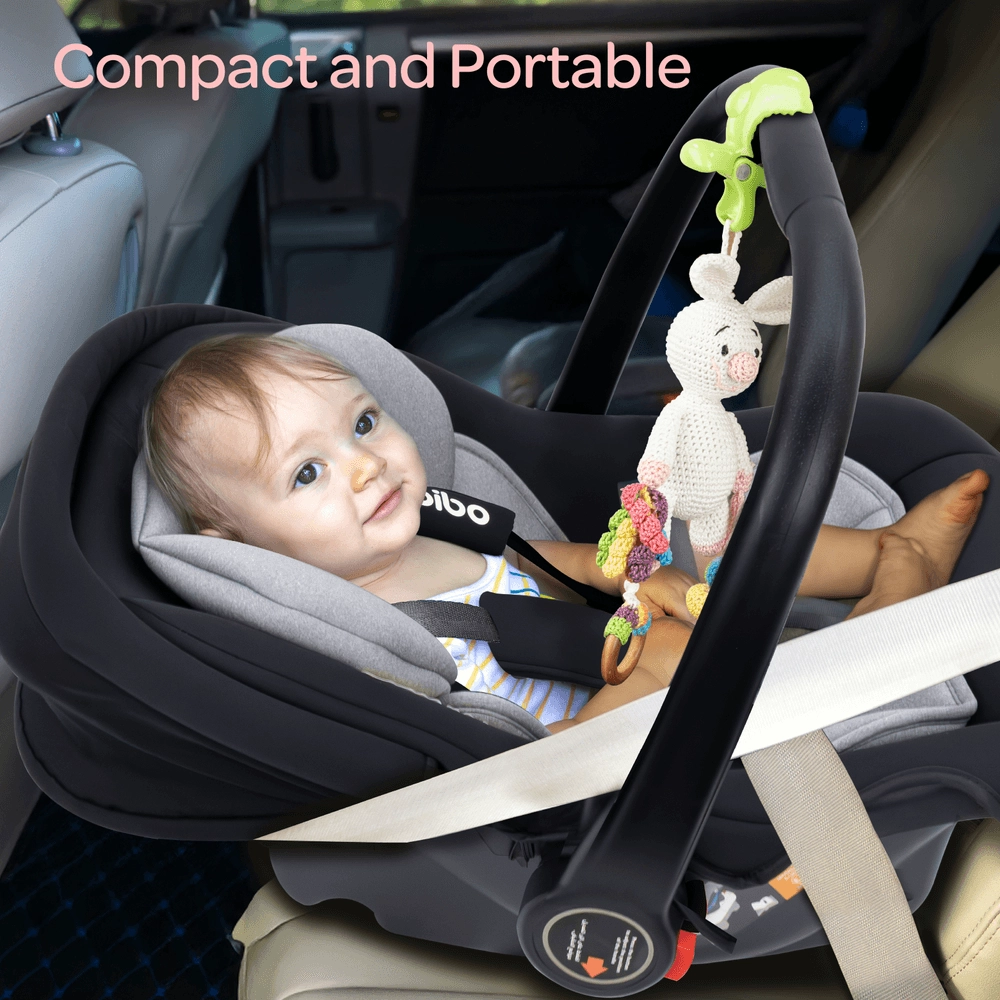 Crochet Ring Rattle Toy - Suitable for 0 month & above premium cotton yarn Tiger