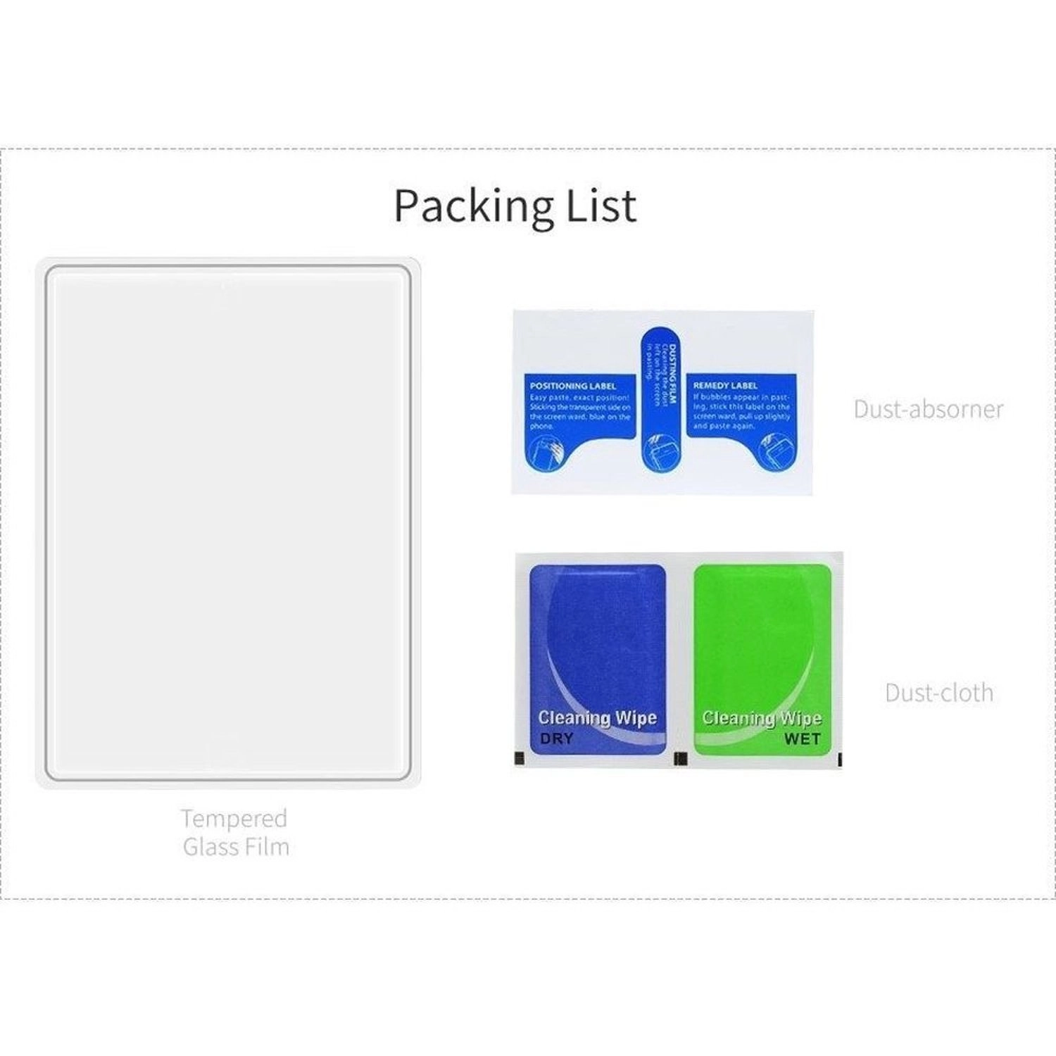 Clear Tempered Glass for iPad Pro 11