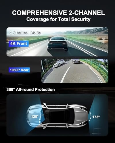 Mirror Dash Cam - 4K