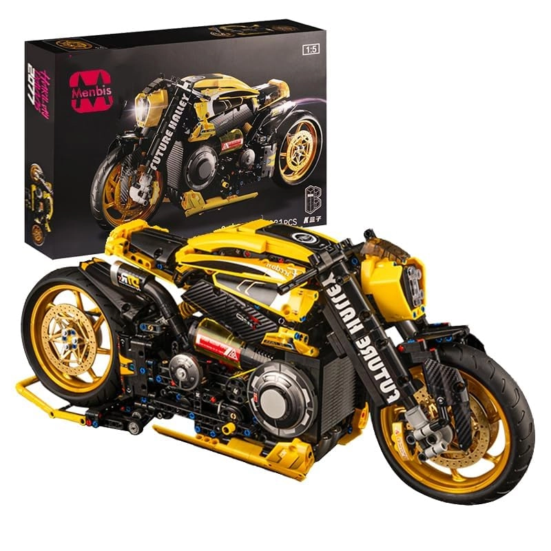 Menbis Cyberpunk Motorcycle - 1:5 Scale Display Box