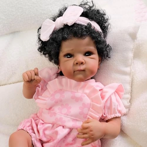 Reborn Baby Doll - 19 Inch Vinyl Cloth Body Ages 3+