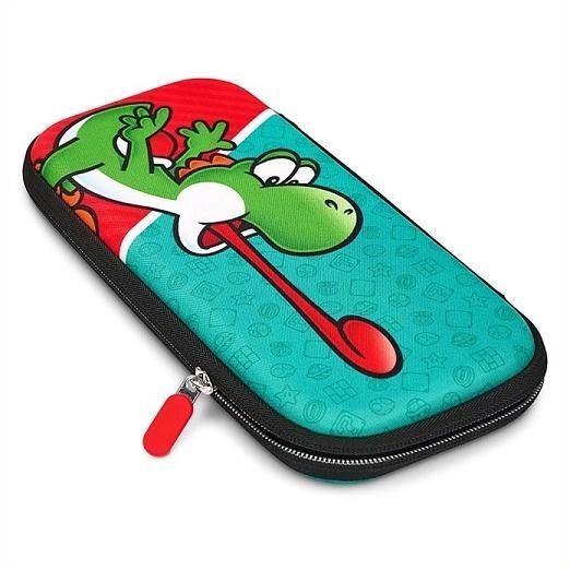 Slim Case for Nintendo Switch Family - Go Yoshi Hard Shell 10 Game Card Storage